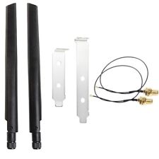 2pcs U.FL IPEX IPX I-PEX MHF4 to RP-SMA Cable wifi Antennas for M.2 wifi card picture