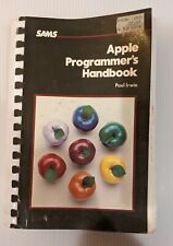 VTG 1984 SAMS Apple Programmer's Handbook Paul Irwin FIRST ED. RARE FIRST PRINT picture