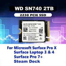 NEW WD PC SN740 2TB M.2 2230 NVMe PCIe Gen 4x4 SSD For Steam Deck Dell laptop picture