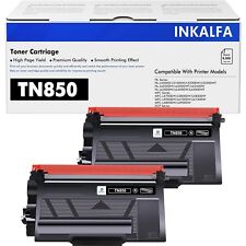 TN850 High Yield Toner Cartridge TN-820/TN-850 TN 850 2 Pack Black Replacement picture