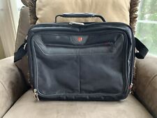 SWISS ARMY GEAR Multi Compartment Laptop Brief Case Messenger Bag Black picture