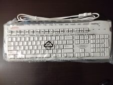 New-Compaq Vintage wired smartcard keyboard PS-2 White Model SK-3320 picture