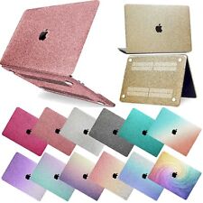 2021 Bling Sparkly Shinny Glitter Rubberized Hard Case Cover For Macbook Air Pro picture