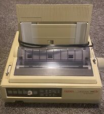 Okidata Microline 390 Plus - 24 Pin Printer - UNTESTED - For Parts Or Repair picture