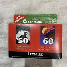 Lexmark Combo Pack 60 Color Print Cartridge & 50 Black Printer Ink Cartridge picture