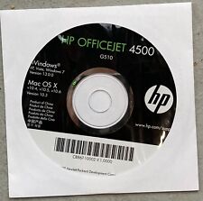 HP OfficeJet 4500 Printer Drivers CD, Windows XP Vista 7 or Mac OS X picture