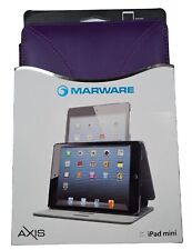 New Marware Axis Hybrid Case for iPad Mini Purple Leather 8.5