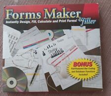 Forms Maker & Filler(PC,2007)New. for W98, ME, W2000 & WindowsXP-RARE-SHIPS N 24 picture