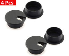 4Pcs 1-1/2 Inch Desk Wire Cord Cable Grommets Hole Cover Office PC Desk Cable Co picture