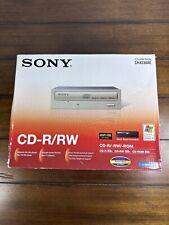 Sony CD-RW/DVD-ROM Drive CRX230AE Box opened, parts still sealed never used picture