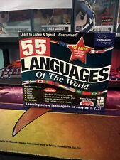 55 Languages of the World 2006 PC Mac CD-ROM New in Sealed Case picture