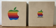 Vtg MiniKas-ette 10 Library Case Apple Stickers Floppy Disk Holders Organizers picture