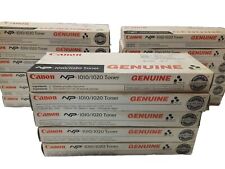 🔥  Lot of 17 Canon NP-1010/1020 Black Toner Cartridge Genuine New Sealed OEM picture