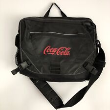 Coca-Cola Laptop Shoulder Bag Travel Case  Black Buckle 18IN Coke Vintage  picture