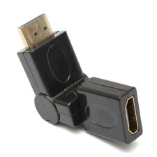 360 degree Rotation Swivel HDMI Male to HDMI Female Adjustable Adapter MF picture