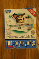 1995 IMSI Professional CAD Made Easy TurboCAD 2D/3D Version 3 Vintage  picture