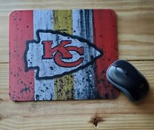 KANSAS CITY CHEIFS AMERICAN FOOTBALL CUSTOM MOUSE PAD DESK MAT HOME OFFICE GIFT picture