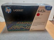  GENUINE HP LASER JET 643A Q5953 A Magenta Toner Cartridge (Sealed Box.) picture