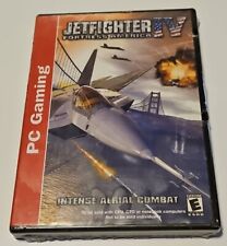 Jetfighter IV Fortress America PC Flight Simulator Game Vintage 2001 Rare Sealed picture