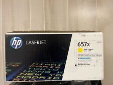 HP 657X High Yield Laser Toner Cartridge Yellow CF472X open box - sealed bag picture