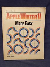 1986 Apple Writer II Made Easy Vintage Computer Word Processor Book picture