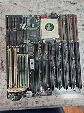 Clean Vintage Intel AMD 486 VLB/ISA Socket 3 Motherboard w/Memory UMC UM8496F picture