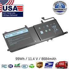 99WH 9NJM1 Battery for Dell Alienware 17 R4 R5 15 R3 P31E P69F MG2YH HF250 546FF picture