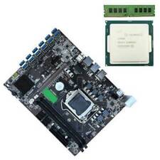 B250C BTC 12x USB3.0 to PCI-E 16X Pro Mining Motherboard CPU LGA1151 DDR4 Set picture