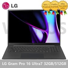 LG Gram Pro 16 16Z90SP-ED7BK Ultra7 RTX3050 32GB/512GB Win11 Laptop - Tracking picture