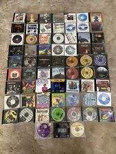 huge vintage software games lot 66 PC cd roms shareware picture