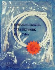 Lot of 43 CAT.5 Network Patch Cable Cord 24AWG - 3ft picture