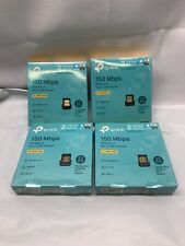 *LOT OF 4*TP-Link TL-WN725N (US) Ver 3.8 150Mbps Wireless N USB Adapter*New picture