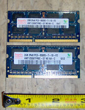 2 Memory Chips Hynix 2GB 2Rx8 PC3-8500S-7-10-F2 HMT125S6TFR8C-G7 N0 AA-C Laptop picture