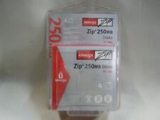 Iomega Zip Disks 250MB for PC/Mac Pack Of 4 New Sealed picture