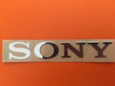 1 pcs Sticker for Sony Silver Logo TV PlayStation Game Laptop Desktop 30mm x5mm picture