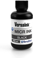 Versaink-Nano Black MICR Ink -100Ml – Magnetic Ink for Check Printers and All-In picture