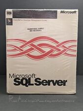 Microsoft BackOffice SQL Server v6.5 1996: Windows / Rare Promotional Sample NEW picture