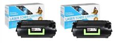 2 New Toner Cartridges For LEXMARK 52D1X00 ( 521X ) Extra High Yield MS811 MS812 picture