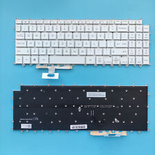 New For LG 16Z90P 16Z90P-G 16Z90P-K 16Z90P-N Backlit Keyboard White US picture
