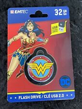New Emtec DC Comics Wonder Woman 32GB 2.0 USB Flash Drive  picture