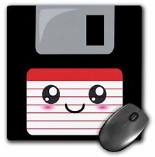 3dRose Kawaii Cute Happy Floppy Disk - Geeky Retro computer - Japanese Anime smi picture