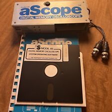 Very Rare Apple II aScope 85 Digital Oscilloscope + Disk / Docs / Leads WORKS picture