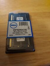 8GB PC3L-12800s DDR3-1600MHz 2Rx8 Non-ECC Dell SNPN2M64C/8G picture
