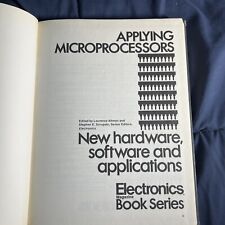 1976 Applying Microprocessors Book On Intel 8080 Silos Z80 PROM Programmers picture