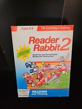 Reader Rabbit 2;IBM,Tandy & compatibles DOS program disc Learning Company Trl8#5 picture