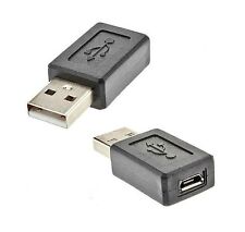 2x Firm USB 2.0 A Male to Micro USB B Female M/F Adapter Converter Connector_ff picture