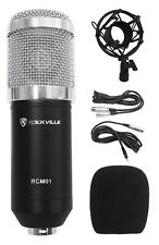 Rockville RCM01 Pro Recording Condenser Podcasting Podcast Microphone Mic picture