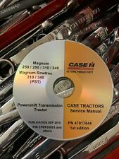 CASE MAGNUM ROWTRAC 250 280 310 340 380 PST TRACTOR SERVICE REPAIR MANUAL CD picture