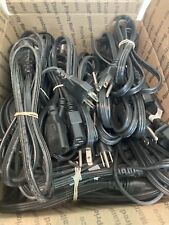 Lot of 30 Genuine Dell DP/N 05120P 3-Prong AC Power Cord Cable -Black picture