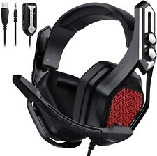 Mpow USB Gaming Headset 7.1 Surround RGB Over Ear Headphones For PC PS4 Xbox One picture